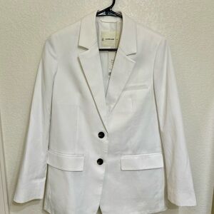 New with Tag Everlane White oversized Blazer